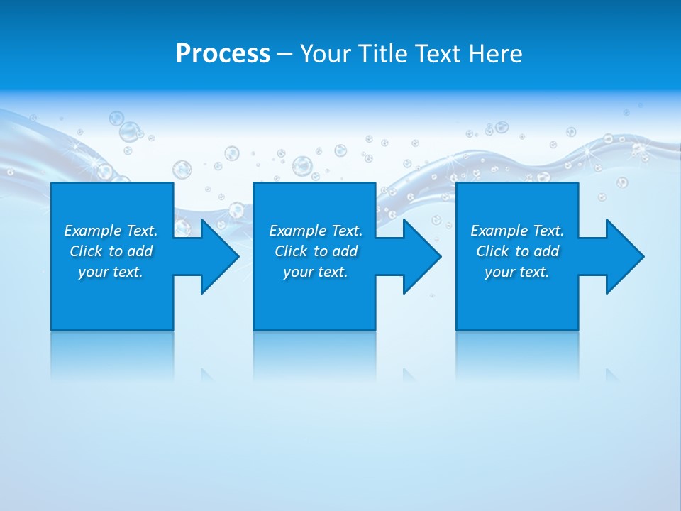 Wave Splash Curve PowerPoint Template