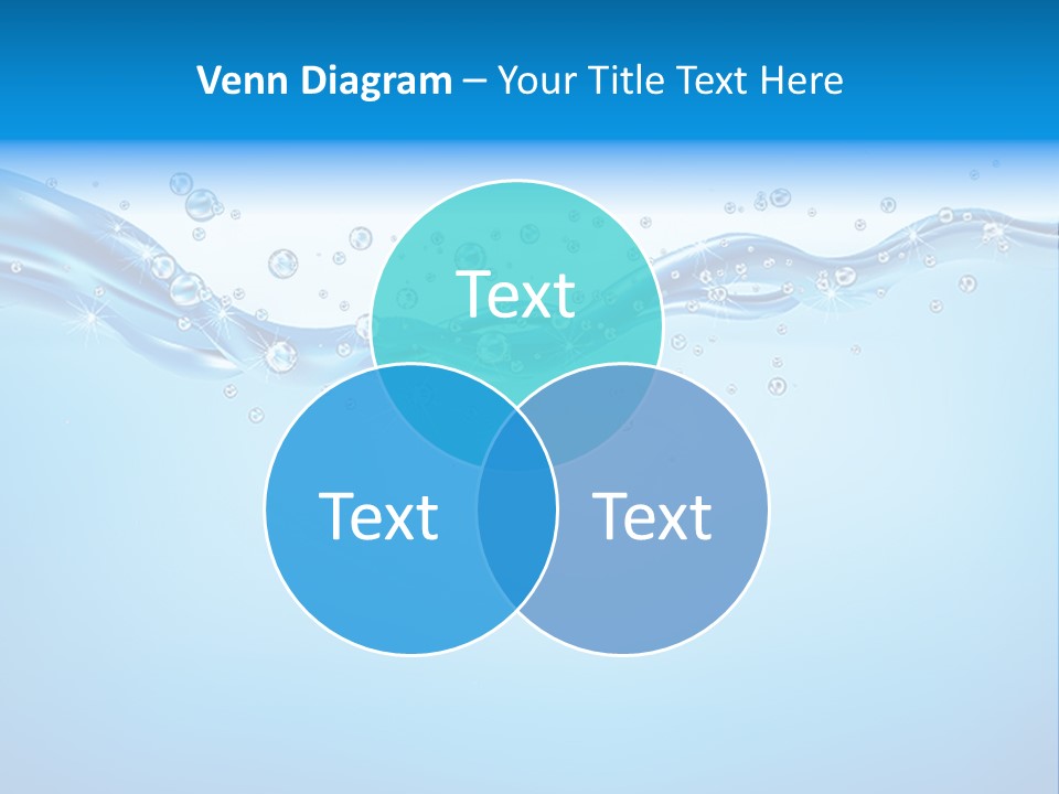 Wave Splash Curve PowerPoint Template