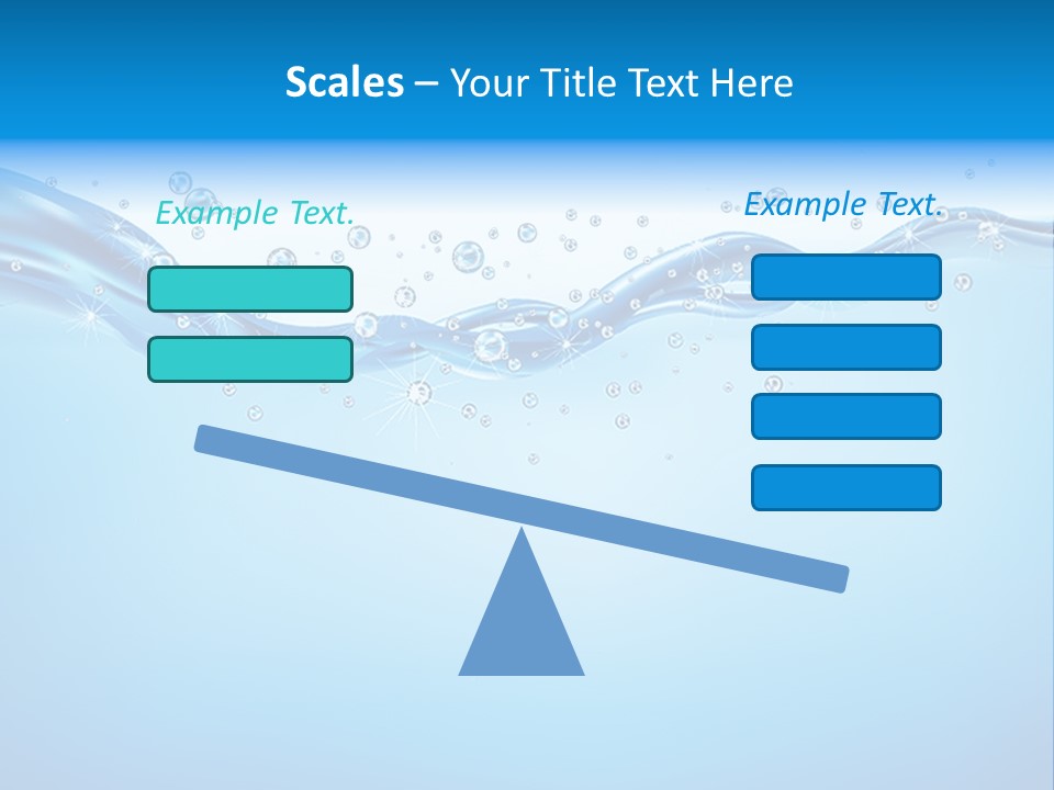 Wave Splash Curve PowerPoint Template