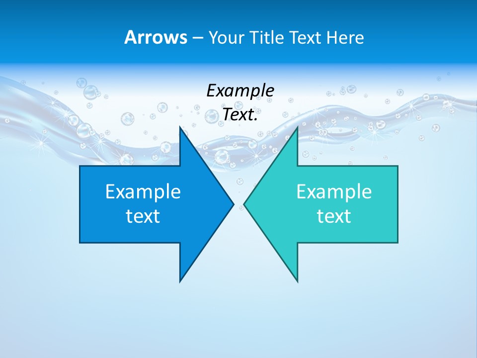 Wave Splash Curve PowerPoint Template