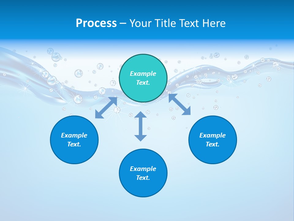 Wave Splash Curve PowerPoint Template