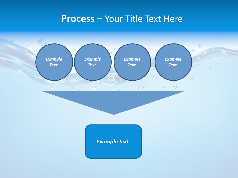 Wave Splash Curve PowerPoint Template