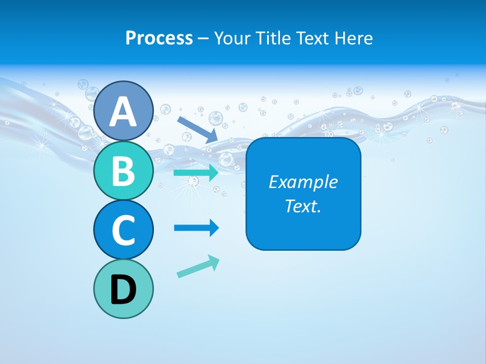 Wave Splash Curve PowerPoint Template