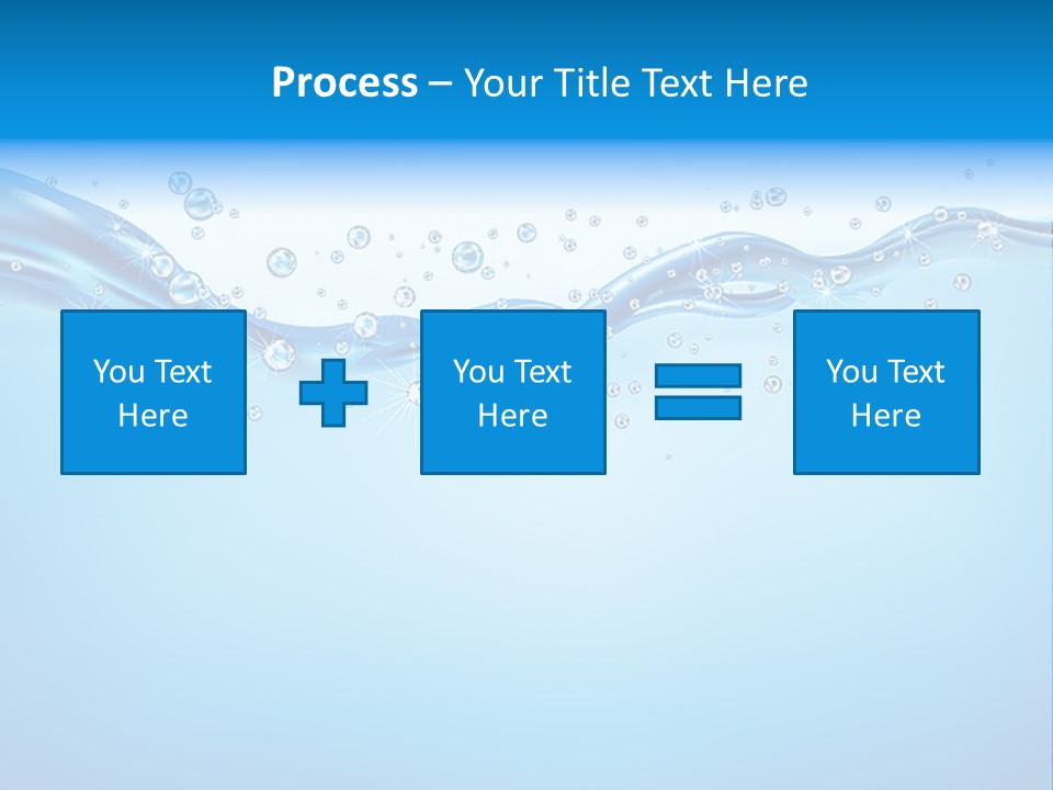 Wave Splash Curve PowerPoint Template