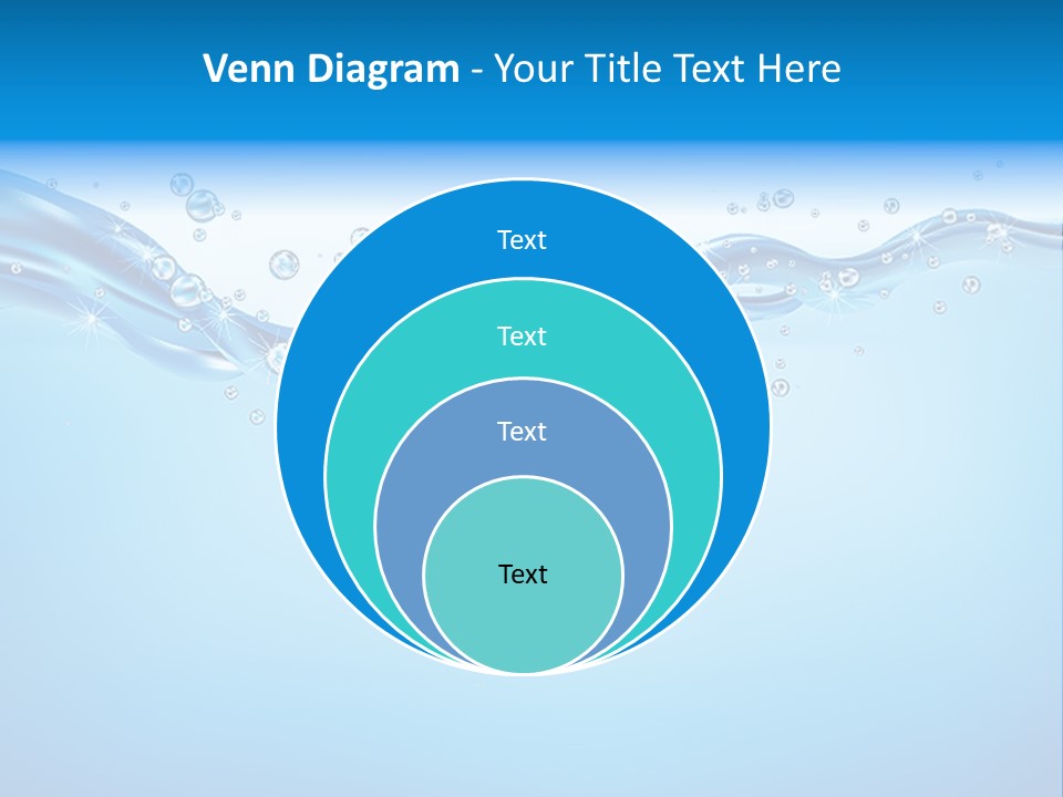 Wave Splash Curve PowerPoint Template