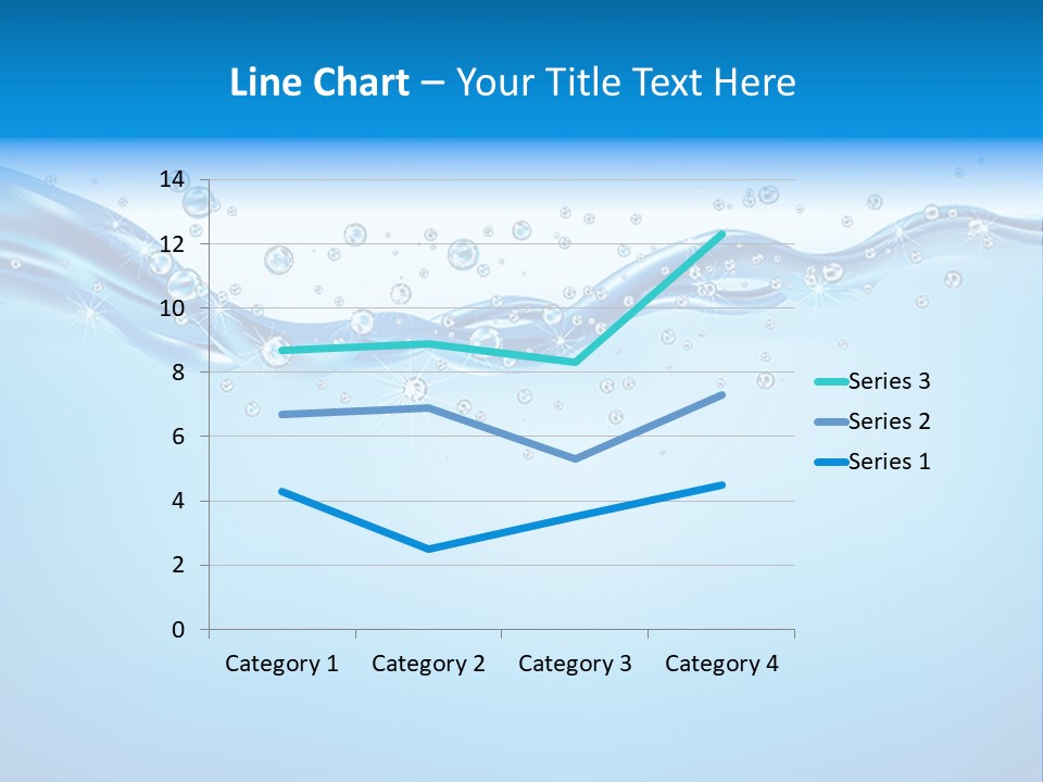 Wave Splash Curve PowerPoint Template