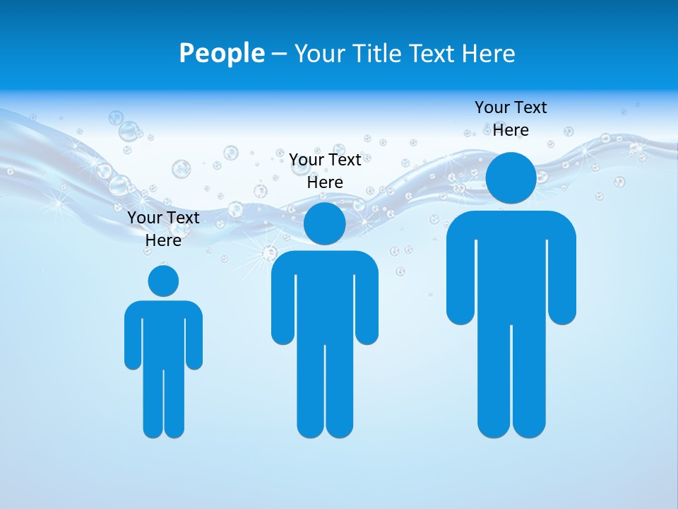 Wave Splash Curve PowerPoint Template