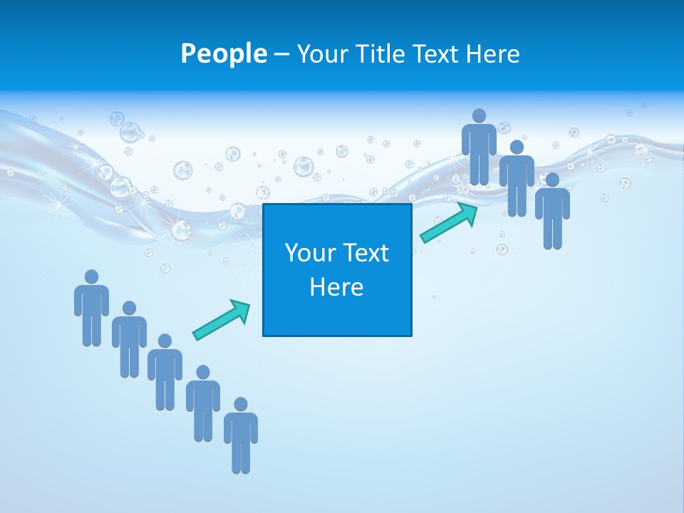 Wave Splash Curve PowerPoint Template