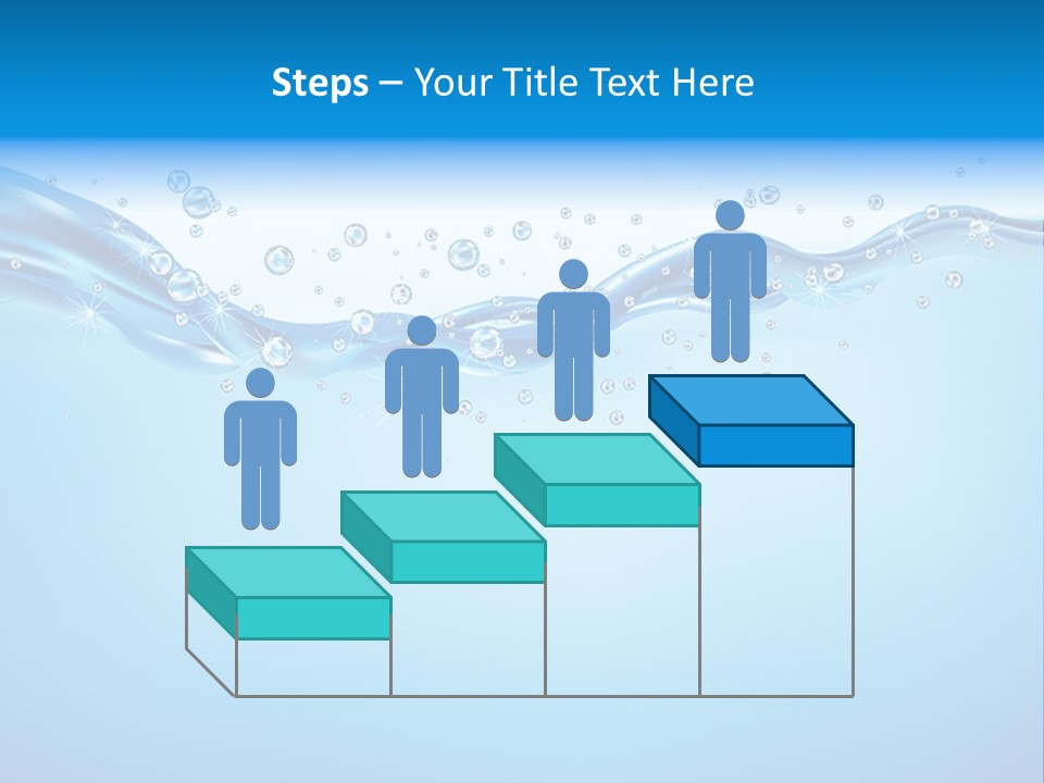 Wave Splash Curve PowerPoint Template