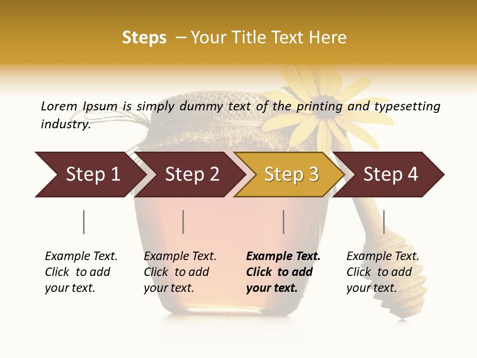 Delicious Organic Wheat PowerPoint Template