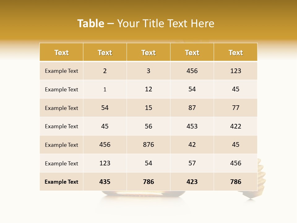 Delicious Organic Wheat PowerPoint Template