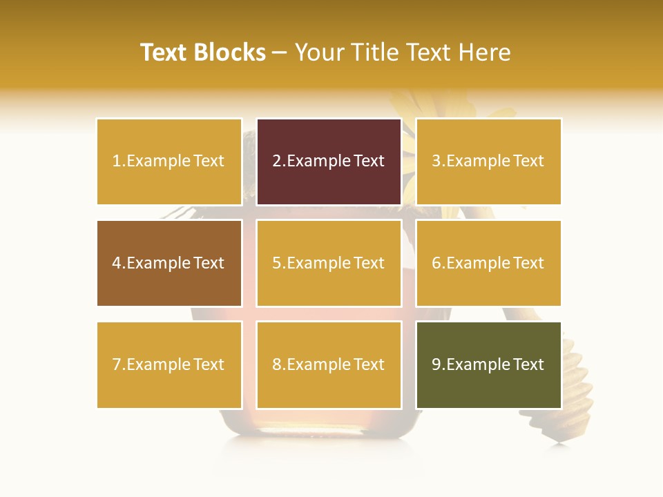 Delicious Organic Wheat PowerPoint Template