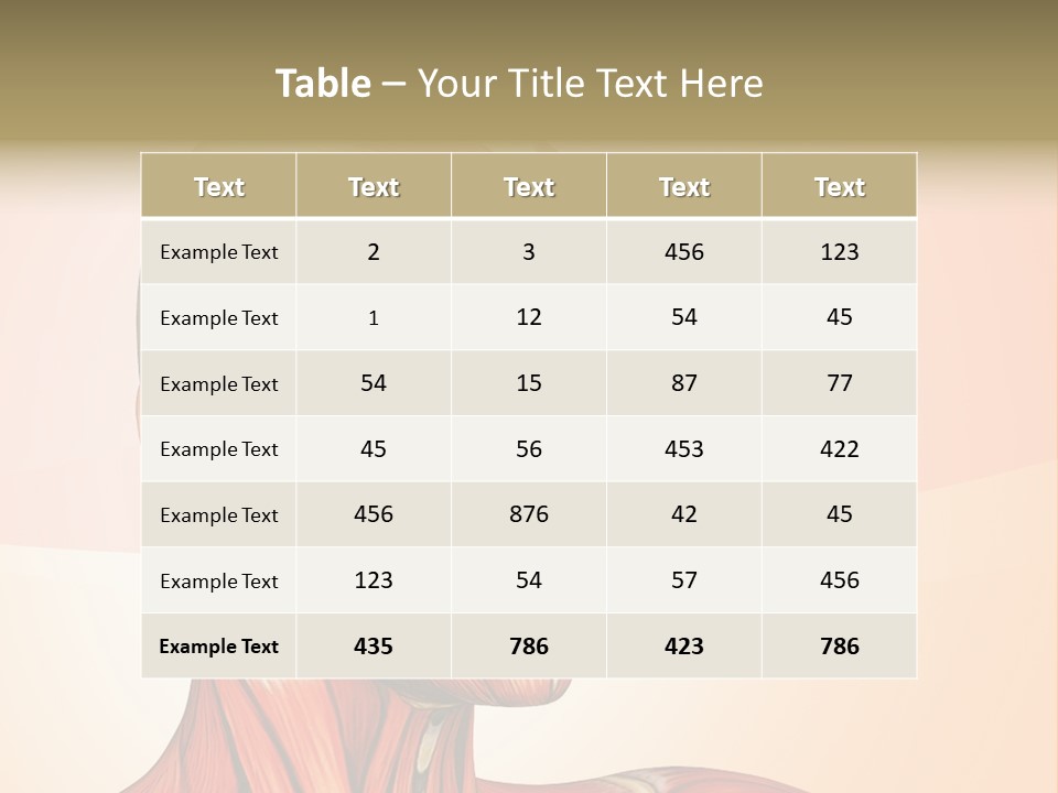 Biology Doctor Human PowerPoint Template