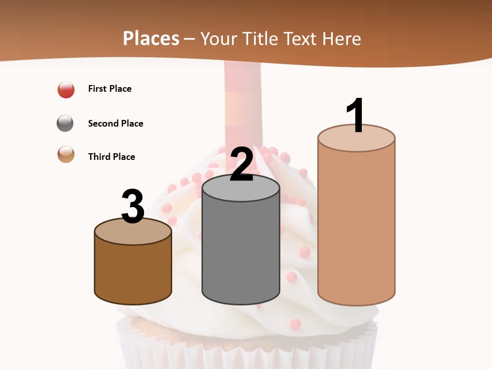 Eating Vertical Swirl PowerPoint Template