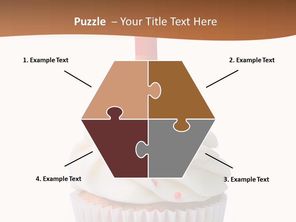 Eating Vertical Swirl PowerPoint Template