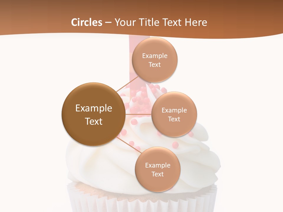 Eating Vertical Swirl PowerPoint Template