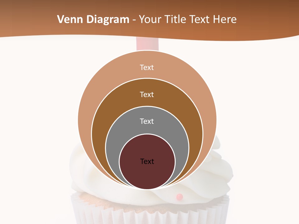 Eating Vertical Swirl PowerPoint Template