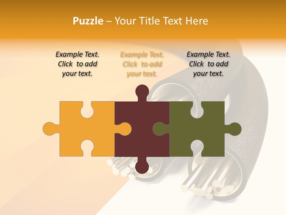 Background Connection Cables PowerPoint Template