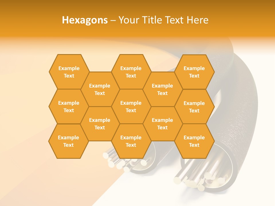Background Connection Cables PowerPoint Template