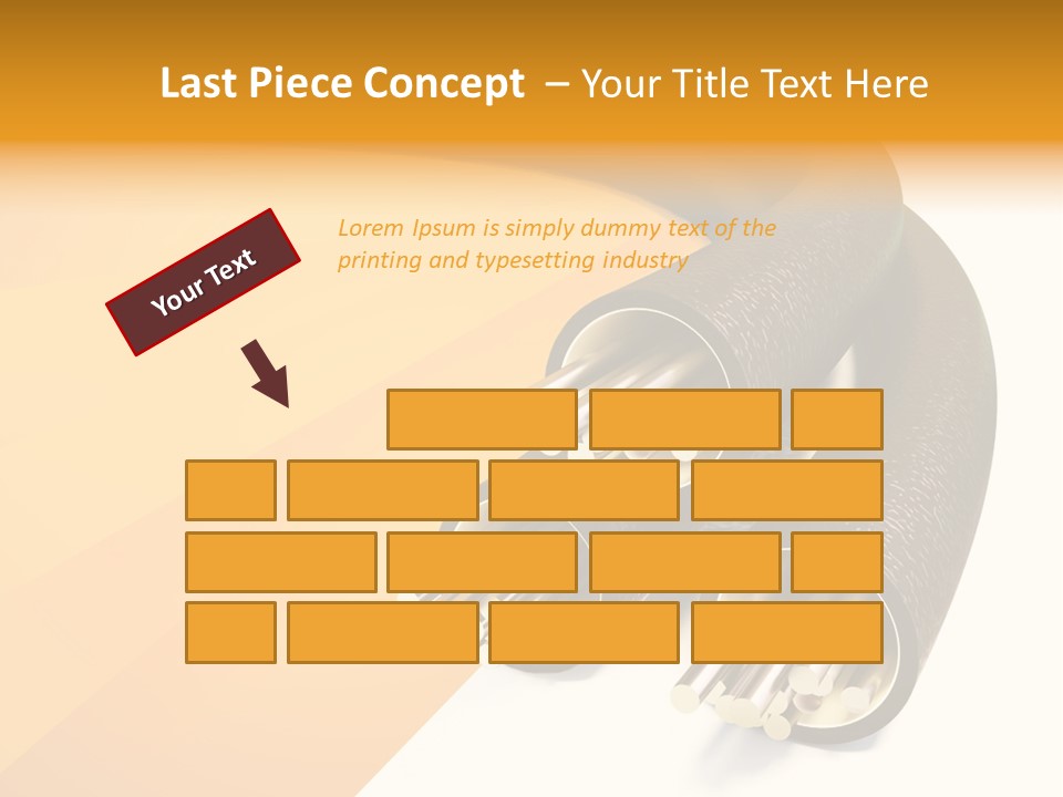 Background Connection Cables PowerPoint Template