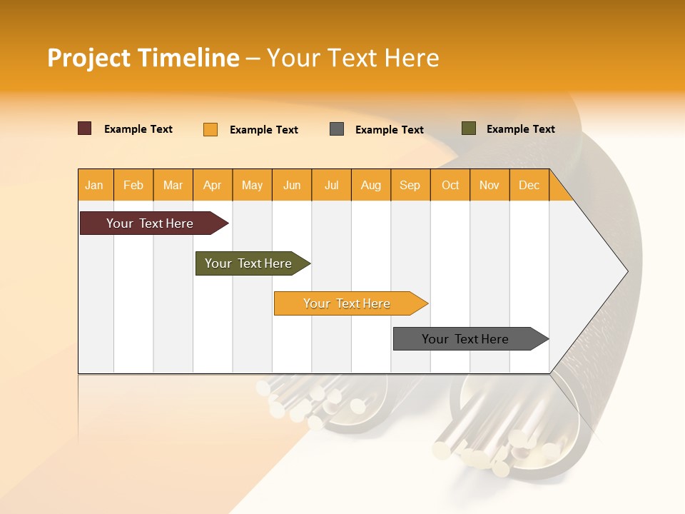 Background Connection Cables PowerPoint Template