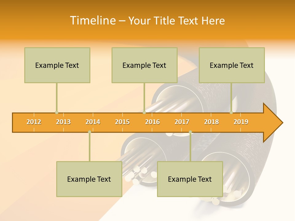 Background Connection Cables PowerPoint Template