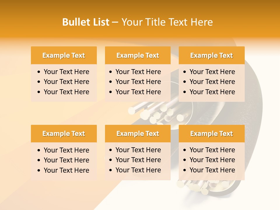 Background Connection Cables PowerPoint Template