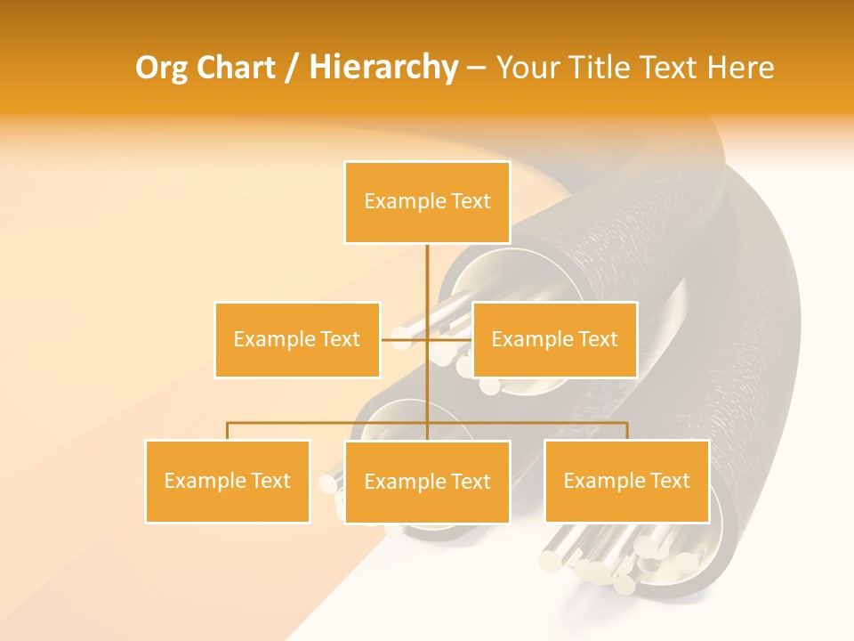 Background Connection Cables PowerPoint Template