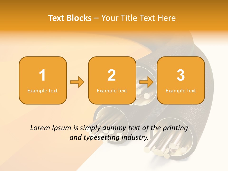 Background Connection Cables PowerPoint Template