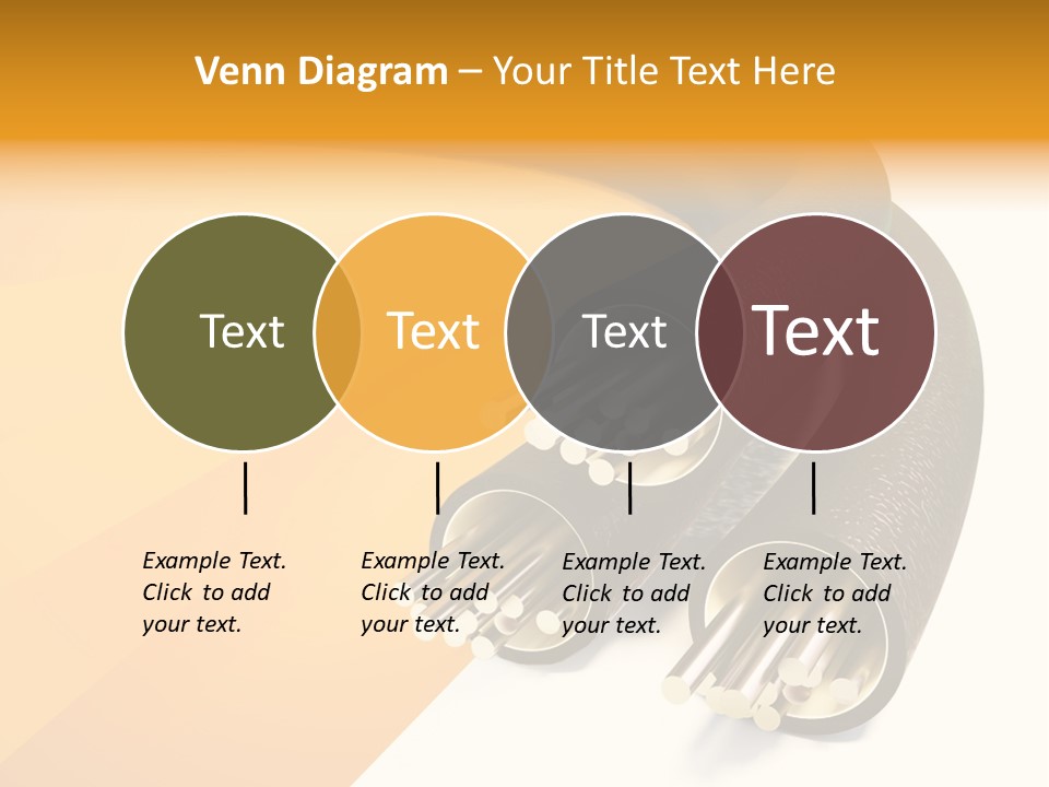 Background Connection Cables PowerPoint Template