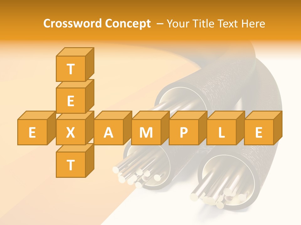 Background Connection Cables PowerPoint Template