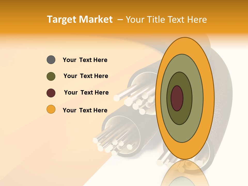 Background Connection Cables PowerPoint Template