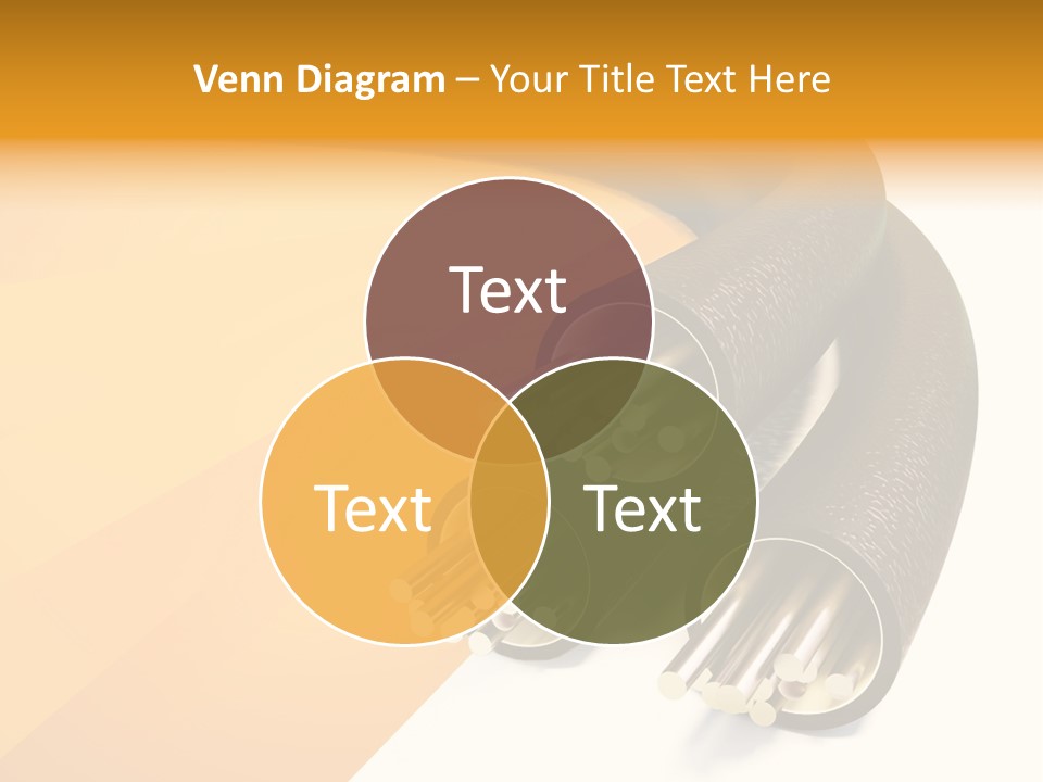 Background Connection Cables PowerPoint Template