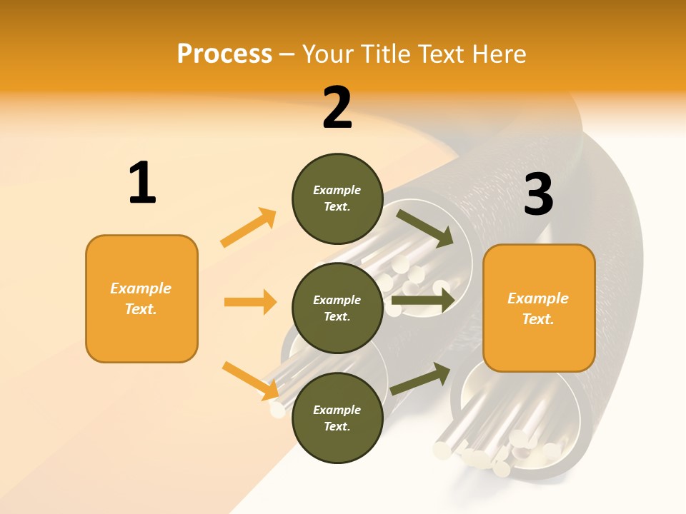Background Connection Cables PowerPoint Template