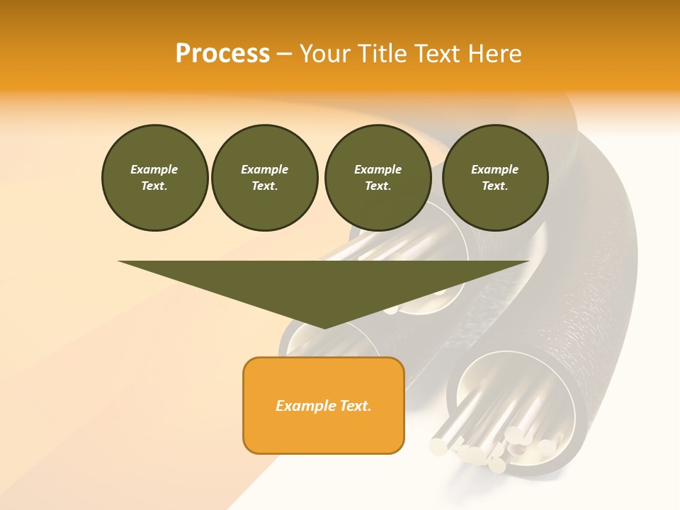 Background Connection Cables PowerPoint Template