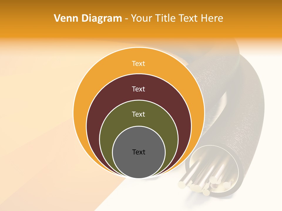 Background Connection Cables PowerPoint Template