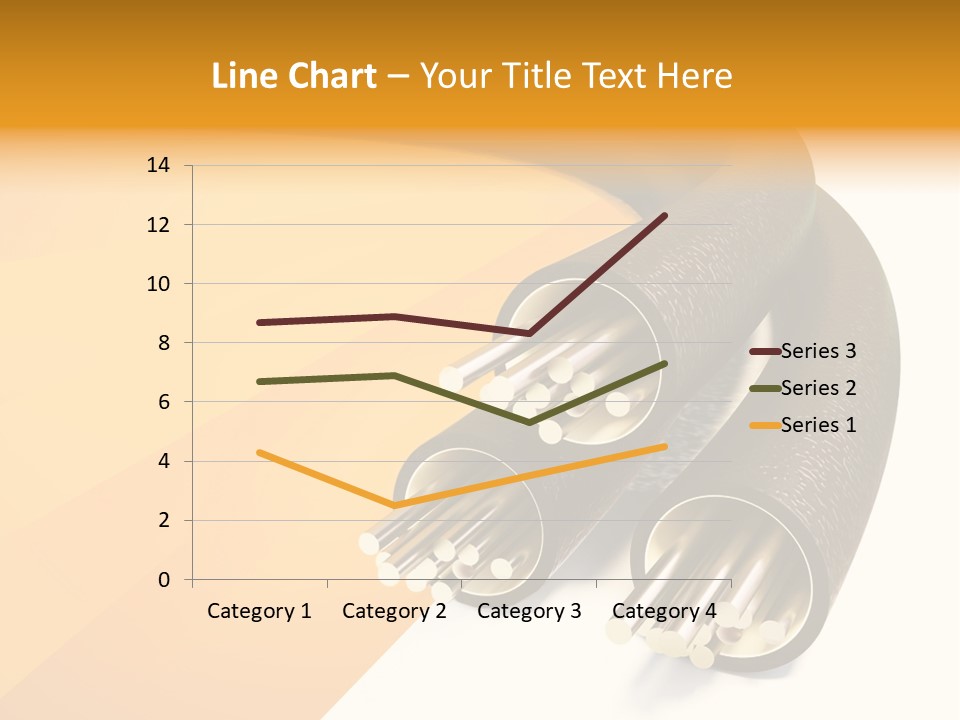 Background Connection Cables PowerPoint Template