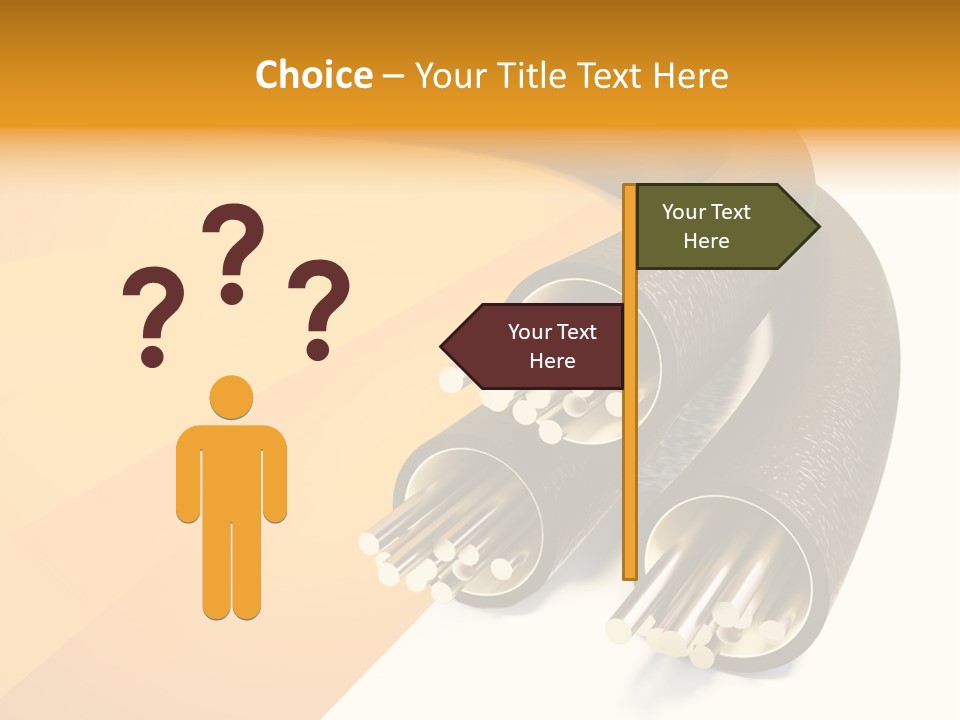 Background Connection Cables PowerPoint Template