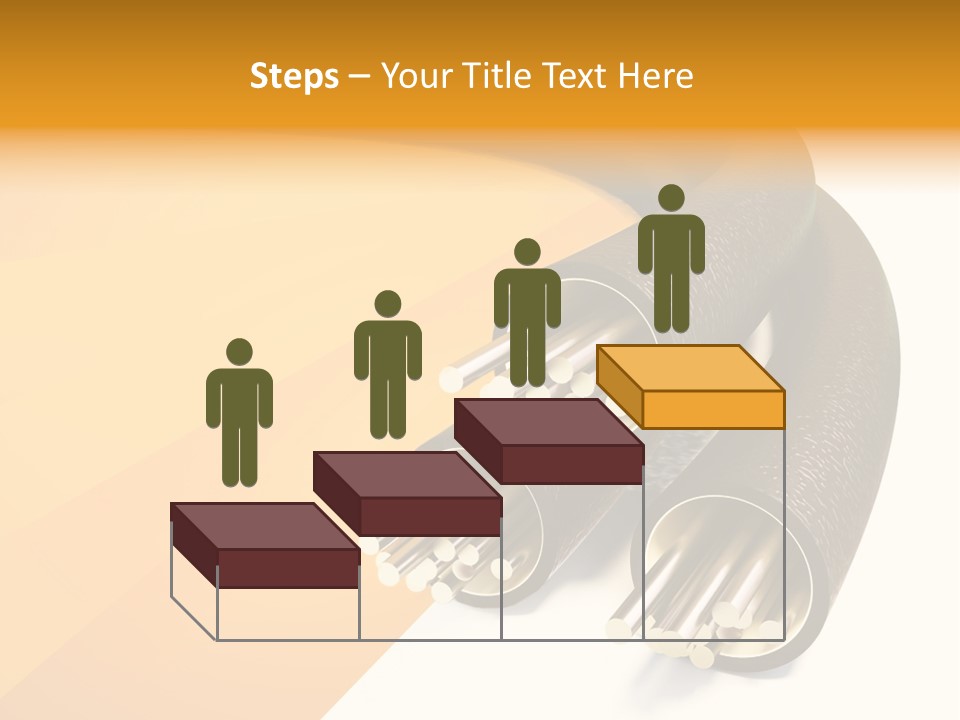 Background Connection Cables PowerPoint Template