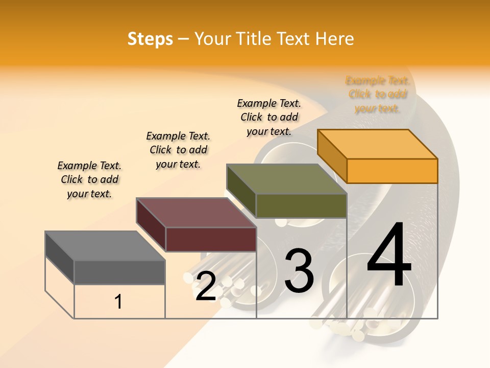 Background Connection Cables PowerPoint Template