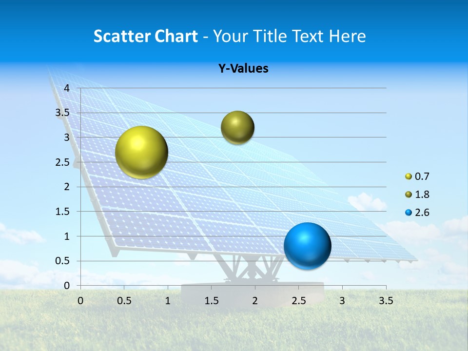 Blue Energy Sky PowerPoint Template