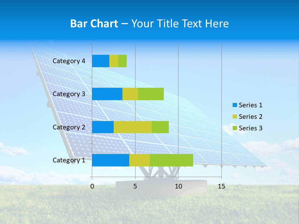 Blue Energy Sky PowerPoint Template