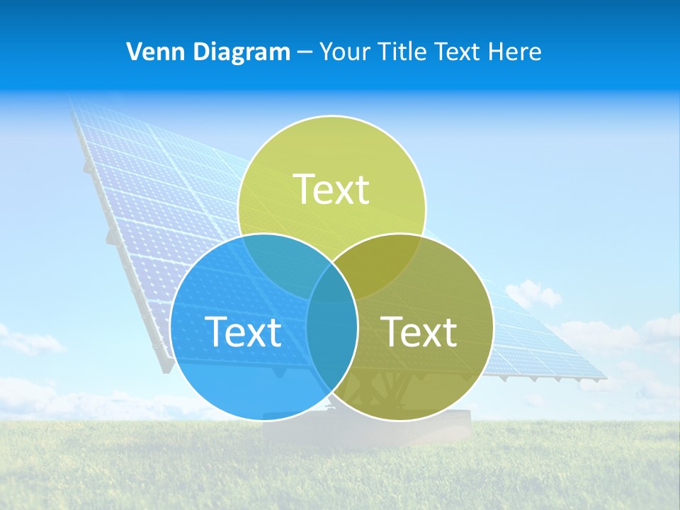 Blue Energy Sky PowerPoint Template