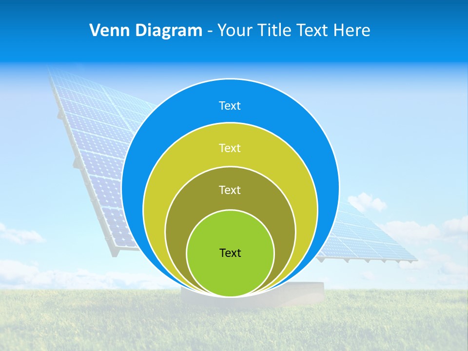 Blue Energy Sky PowerPoint Template