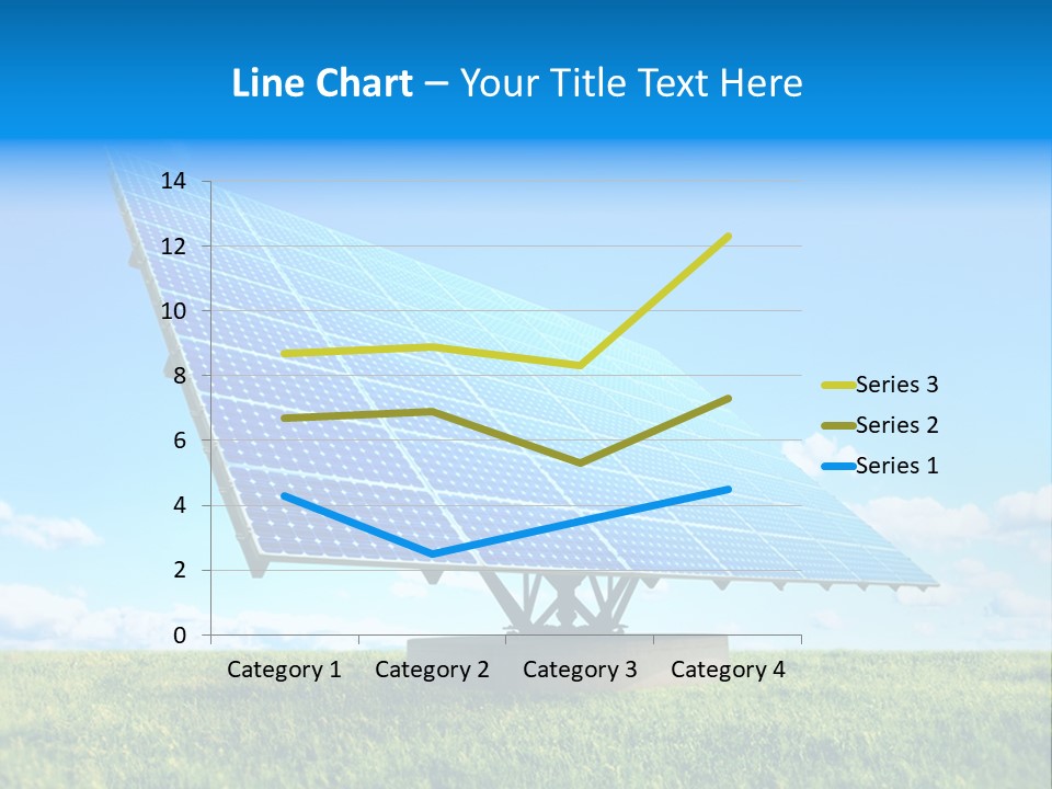 Blue Energy Sky PowerPoint Template