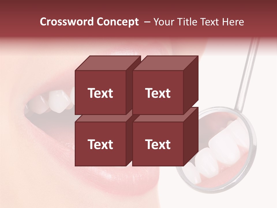 Reflection Young Mirror PowerPoint Template
