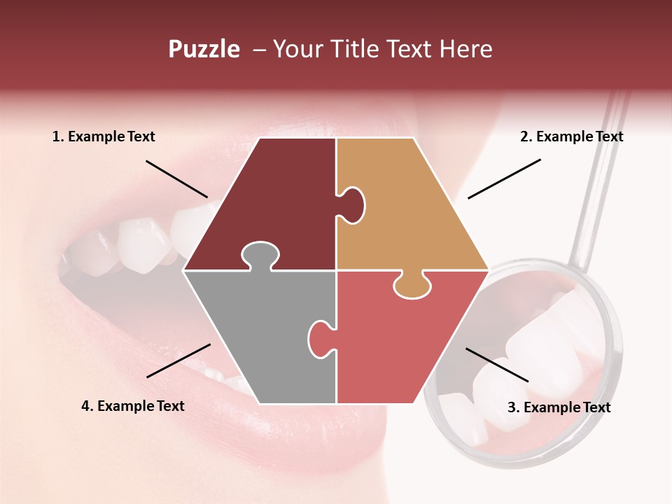 Reflection Young Mirror PowerPoint Template