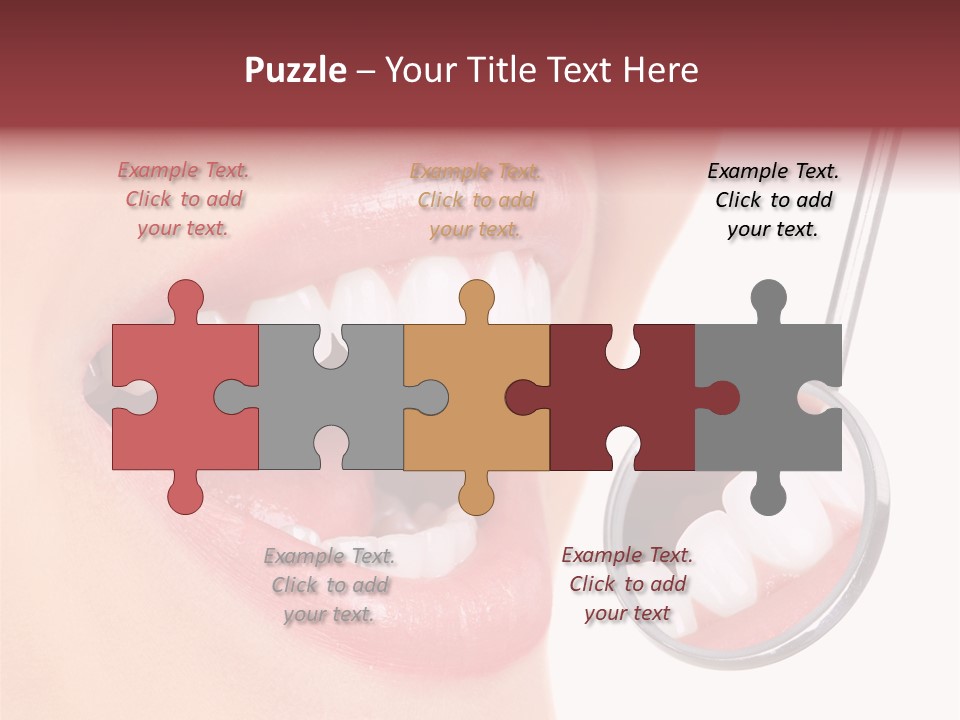 Reflection Young Mirror PowerPoint Template