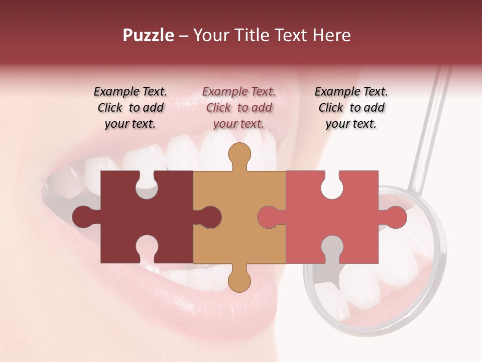 Reflection Young Mirror PowerPoint Template