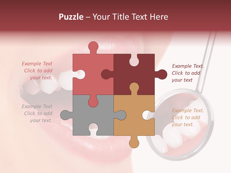 Reflection Young Mirror PowerPoint Template